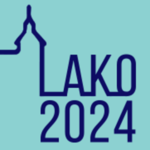 Logo LAKO 2024 Esslingen auf hellblauem Hintergrund